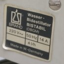 Brand Wasser-Destillationsger&auml;t Destille &quot;Wasser-Bidestillator Bistabil DBGM&quot;