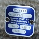 gebrauchte Heizhaube WINKLER f&uuml;r 2000 mL Rundkolben Typ WM R2/2