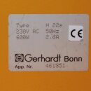 Pr&auml;zisions-Heizplatte Gerhardt H22e, 600 Watt, digitale Temperatursteuerung