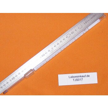 Thermometer 44&deg;C bis 80 &deg;C (0,1K) Normschliff 14, Schliffthermometer