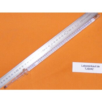 Thermometer -20 &deg;C bis 360 &deg;C (1K) Normschliff 14, Schliffthermometer