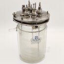 gebrauchter Labor-Reaktor DN150 5 Liter Planflanschgef&auml;&szlig; Doppelmantel