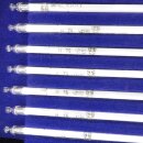 gebrauchter Thermometersatz aus Apotheke, eichf&auml;hig, Ansch&uuml;tzthermometer -4...360&deg;C