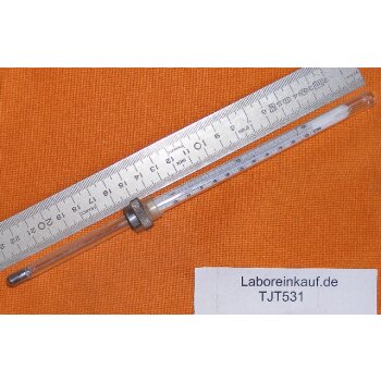 Thermometer 9 &deg;C bis 30 &deg;C (0,1K) Einbauthermometer f. Refraktometer etc.