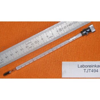 Thermometer 73 &deg;C bis 101 &deg;C (0,1K) Gewindekopf, f. H&ouml;ppler-Viskosimeter