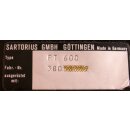 Waage Sartorius PT 600 610g; 0,1g portabel