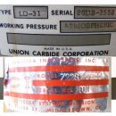 Linde (Union Carbide) LD-31  Stickstoff - Dewargef&auml;&szlig; f. 30 Liter LN2