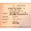 Kerzenfiltereinsatz  Sartorius  Sartopore 2, 5441807H8B 0,45&micro;m ovp,