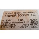 Geh&auml;useheizhaube ISOPAD LG2 ER/3000  f&uuml;r 3000 ml  Rundkolben