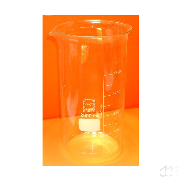 RASOTHERM Laborglas Borosilikat 3.3 RASOTHERM Becherglas Niedrige Form Mit Ausguss, 250 Ml, Borosilikat 3.3, 2er-Pack – Hitze- & Chemikalienbeständig