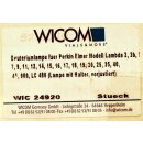 Deuteriumlampe WICOM WIC 24920  (UV-Lampe D2-Lampe)