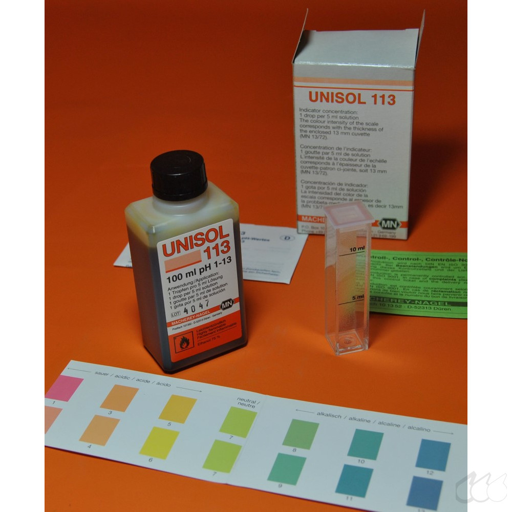 Produktbild von PH-Test-Tropfen 50 Ml – Indikatorlösung Für Trinkwasser, Aquarium, Pool & Mehr, Einfache Anwendung