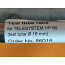 H+P Labortechnik Test Tube Rack 86016 f&uuml;r Telesystem HP 60 (16 mm)