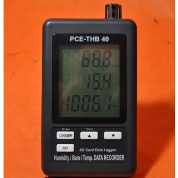 gebrauchter Datenlogger PCE-THB 40 Temperatur, rel. Luftfeuchtigkeit, Druck
