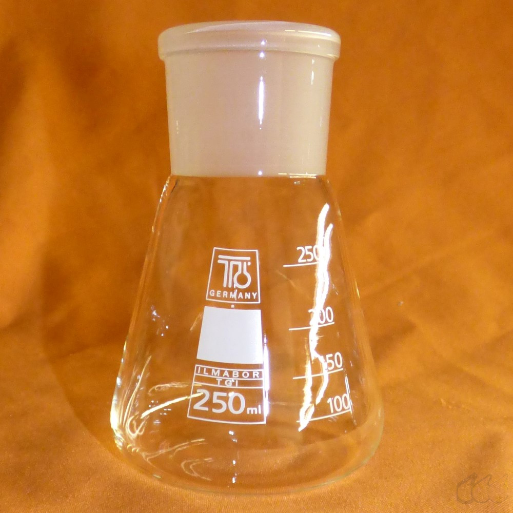 250 Ml Erlenmeyerkolben Aus Borosilikatglas 3.3 – Hitzefest, Graduiert, Laborqualität – Perfekt Zum Messen, Erhitzen & Mischen