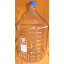 TGI Laborflasche 20 Liter Boro 3.3, GL45, Klarglas kunststoffbeschichtet, DIN, NEUWARE