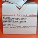 neuwertiges Druckfilter-Geh&auml;use Edelstahl Schleicher &amp; Schuell MD050/0