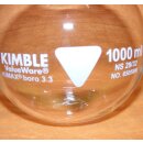 Kimble Chase Stehkolben 1000 mL NS 29/32 Boro 3.3, Kimble 65058 NEUWARE