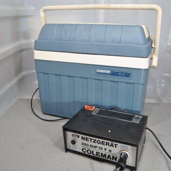 gebrauchte, aktive Kühlbox 10°C Coleman Super-Fridge