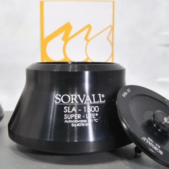 gebrauchter Festwinkel-Rotor Sorvall SLA-1500 Super-Lite 15.000 U/min 6x250ml