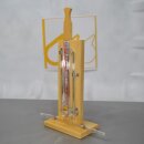 gebrauchtes Bennert Spiegelglasmanometer Quecksilber Vakuumanzeige 90-0-90-Teilung
