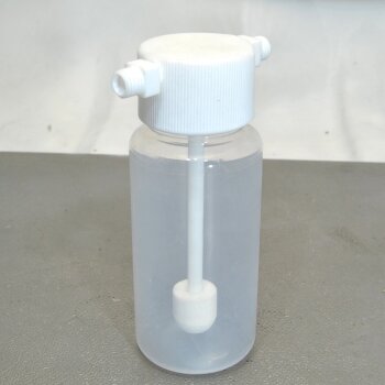 neuwertige Gaswaschflasch 500 mL mit Fritte, BOLA Nalgene