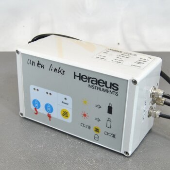 gebrauchtes automatisches Gas-Umschaltventil Heraeus GM2 Gas-Monitor f&uuml;r CO2, N2/O2