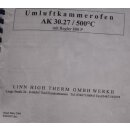 gebrauchter Umluft-Ofen Linn high therm AK-30,27 G800 bis 550&deg;C 22 Liter