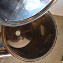 gebrauchter Edelstahlbeh&auml;lter 40  Liter Milchrohrverschraubungen