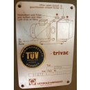 Leybold Heraeus Drehschieber Vakuumpumpe TRIVAC D30A tiptop!